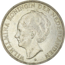 Coin, Netherlands, Wilhelmina I, 2-1/2 Gulden, 1929, MS(63), Silver, KM:165