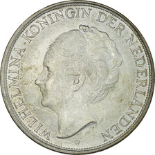 Coin, Netherlands, 2-1/2 Gulden, 1943, MS(63), Silver