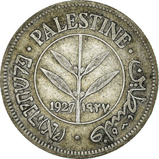 Münze, Palästina, 50 Mils, 1927, SS, Silber, KM:6