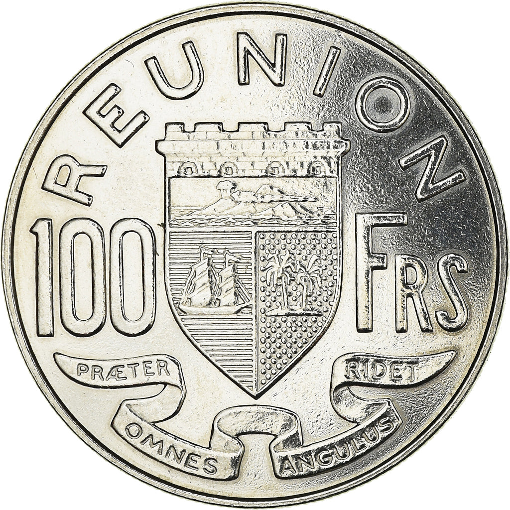 Coin, Réunion, 100 Francs, 1964, Paris, MS(63), Nickel, KM:E10, Lecompte:104