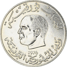 Coin, Tunisia, Dinar, 1976, ESSAI, MS(60-62), Copper-nickel, KM:E36