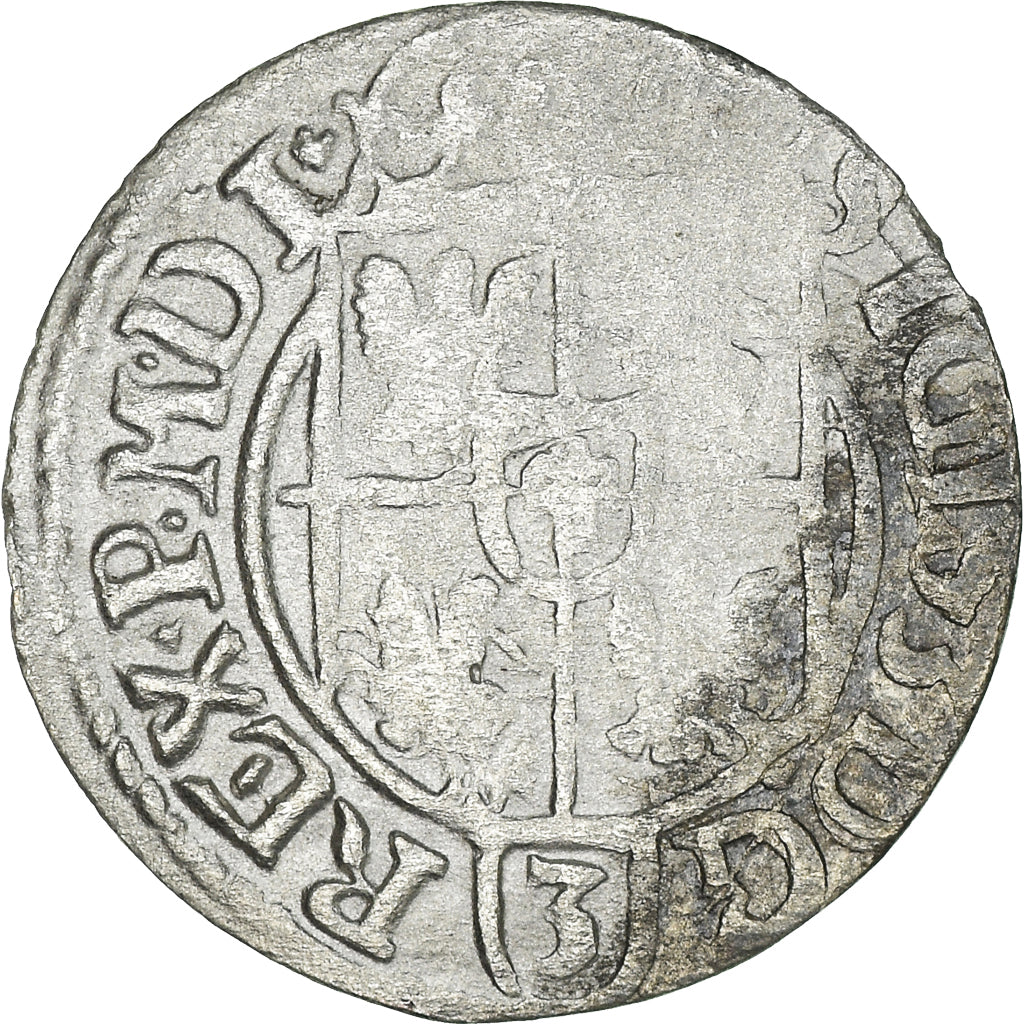 Moneta, Polonia, Sigismund III, 3 Polker, 3 Poltorak - 1 Kruzierz, 1621, BB