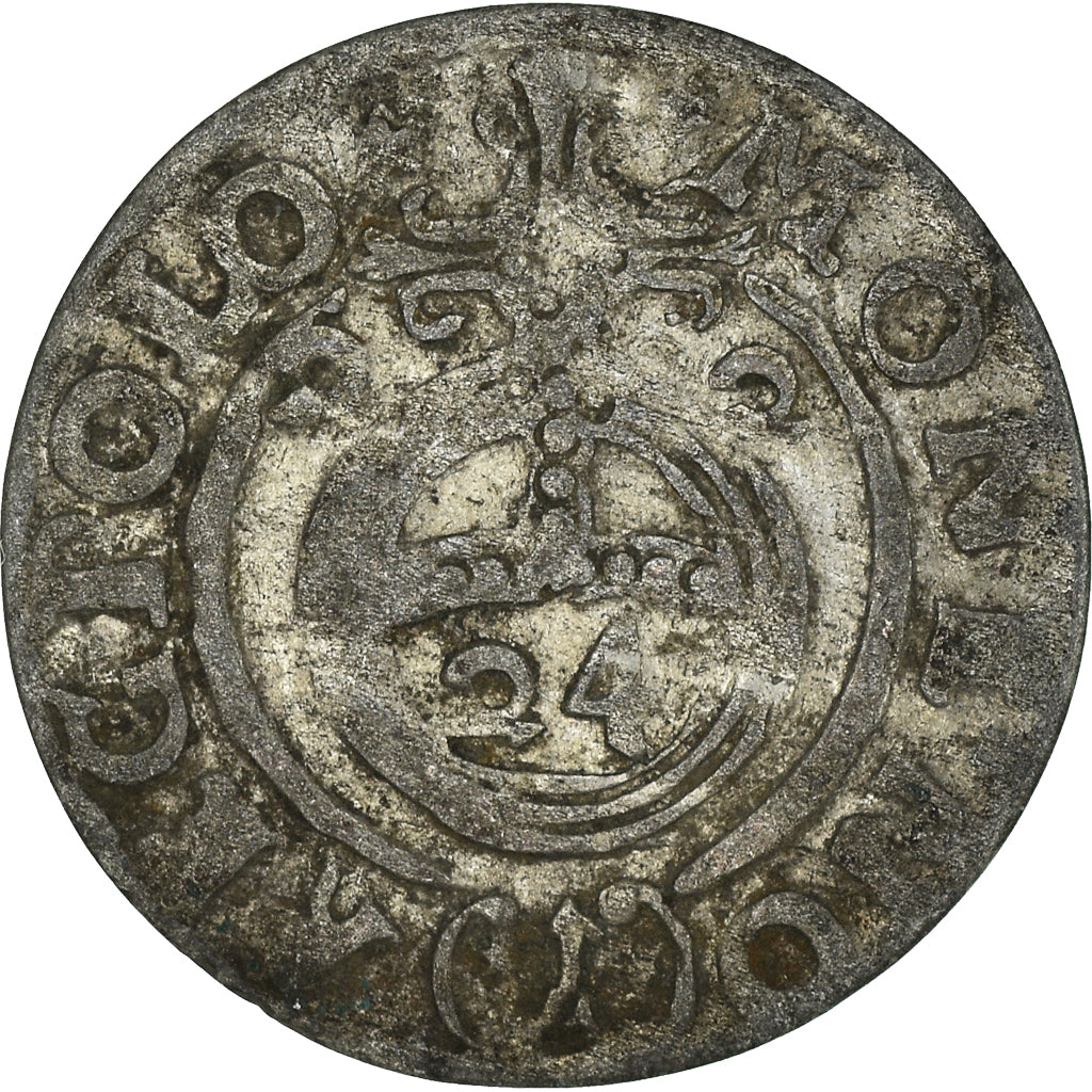 Coin, Poland, Sigismund III, 3 Polker, 3 Poltorak - 1 Kruzierz, 1622, AU(50-53)