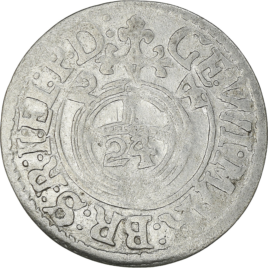 Moneta, Polska, Sigismund III, 3 Polker, 3 Poltorak - 1 Kruzierz, 1624