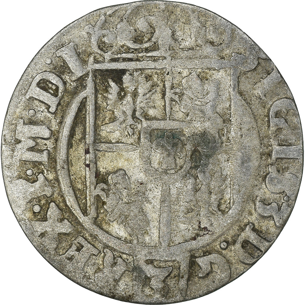 Moneta, Polonia, Sigismund III, 3 Polker, 3 Poltorak - 1 Kruzierz, 1625, SPL-