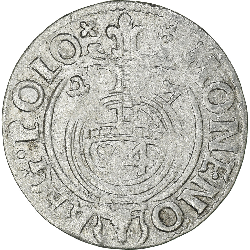 Moneda, Polonia, Sigismund III, 3 Polker, 3 Poltorak - 1 Kruzierz, 1627, EBC