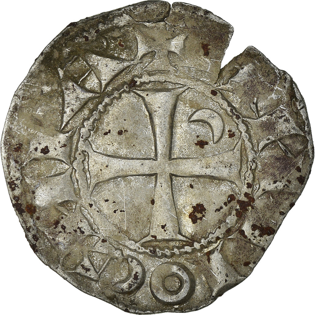 Moneta, Turcja, Crusader States, Bohemund III, Denier, 1163-1201, Antioch