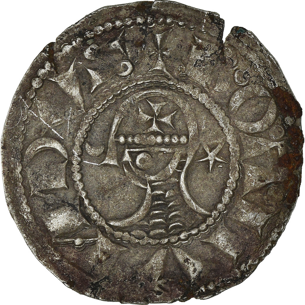 Monnaie, Turquie, Crusader States, Bohemund III, Denier, 1163-1201, Antioche