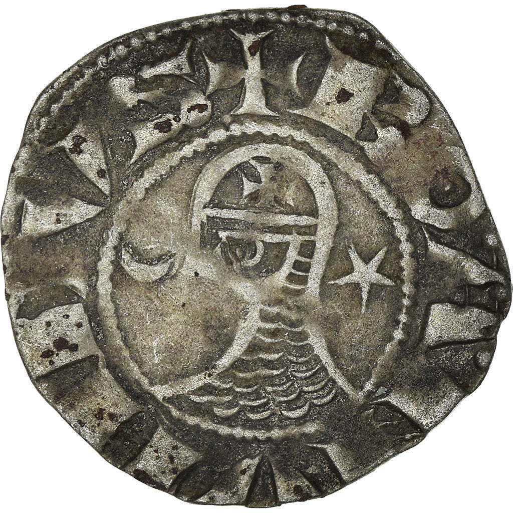 Monnaie, Turquie, Crusader States, Bohemund III, Denier, 1163-1201, Antioche
