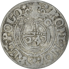 Monnaie, Pologne, Sigismund III, 3 Polker, 3 Poltorak - 1 Kruzierz, 1620, TTB+