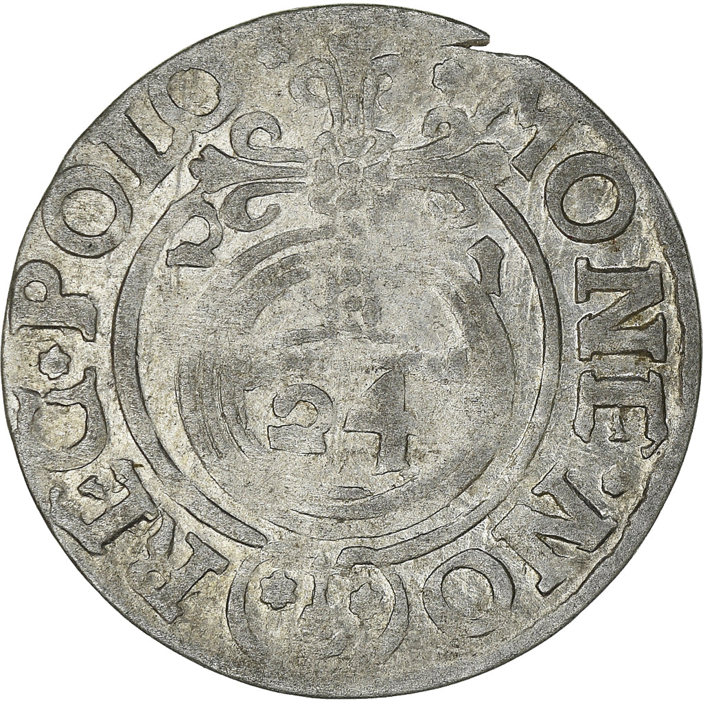 Munten, Polen, Sigismund III, 3 Polker, 3 Poltorak - 1 Kruzierz, 1621, ZF