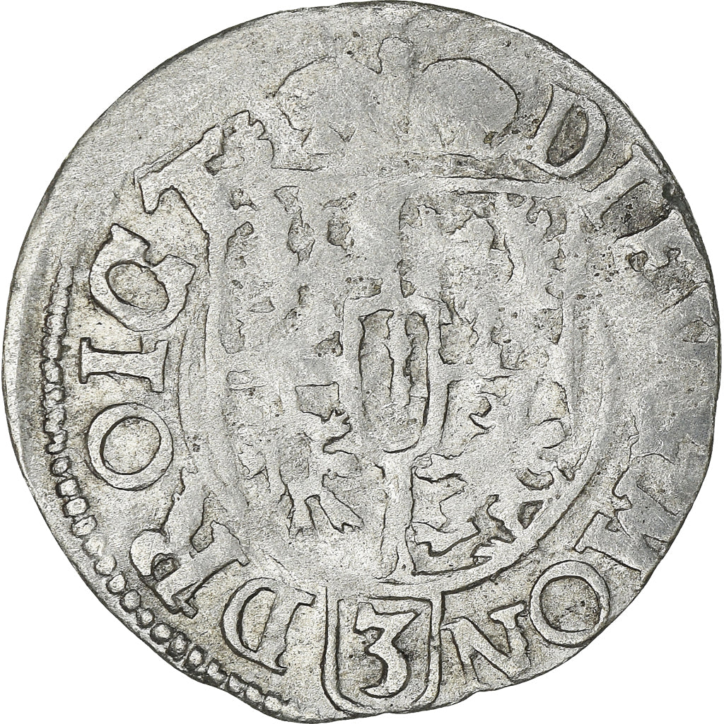 Moneta, Polska, Sigismund III, 3 Polker, 3 Poltorak - 1 Kruzierz, 1621