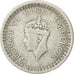 INDIA-BRITISH, 1/2 Rupee, 1945, KM #552, EF(40-45), Silver, 24.1, 5.71