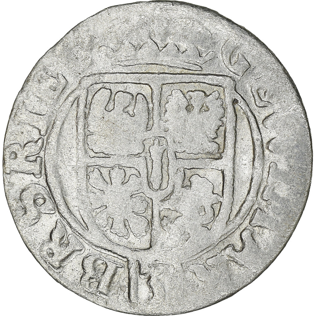 Moneta, Polonia, Sigismund III, 3 Polker, 3 Poltorak - 1 Kruzierz, 1624, BB