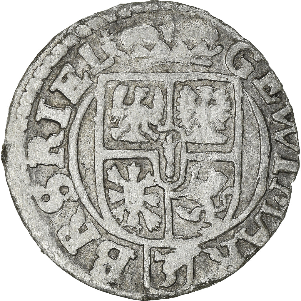 Moeda, Polónia, Sigismund III, 3 Polker, 3 Poltorak - 1 Kruzierz, 1624