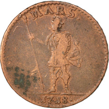 SWEDEN, Daler, 1718, KM #360, VF(20-25), Copper, 4.91