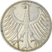 Coin, GERMANY - FEDERAL REPUBLIC, 5 Mark, 1970, Karlsruhe, AU(55-58), Silver