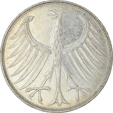 Moneta, GERMANIA - REPUBBLICA FEDERALE, 5 Mark, 1973, Karlsruhe, SPL-, Argento