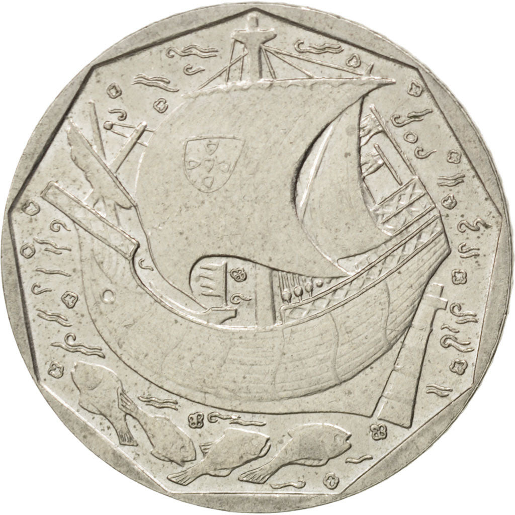 Monnaie, Portugal, 50 Escudos, 1988, TTB, Copper-nickel, KM:636