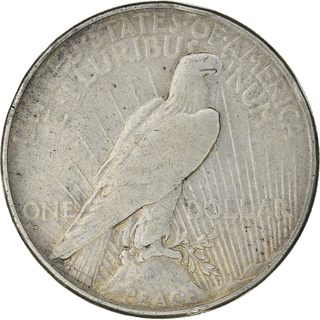 Coin, United States, Peace Dollar, Dollar, 1926, U.S. Mint, San Francisco