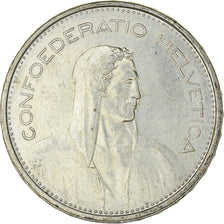 Coin, Switzerland, 5 Francs, 1967, Bern, AU(50-53), Silver, KM:40