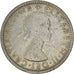 Coin, Australia, Elizabeth II, Florin, 1953, Melbourne, EF(40-45), Silver, KM:54