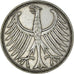 Coin, GERMANY - FEDERAL REPUBLIC, 5 Mark, 1964, Stuttgart, EF(40-45), Silver