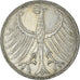 GERMANY - FEDERAL REPUBLIC, 5 Mark, 1967, Munich, EF(40-45), Silver, KM:112.1