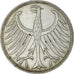 Coin, GERMANY - FEDERAL REPUBLIC, 5 Mark, 1970, Hambourg, EF(40-45), Silver