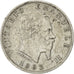 Moneda, Italia, Vittorio Emanuele II, 20 Centesimi, 1863, Milan, MBC, Plata
