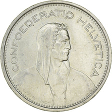 Coin, Switzerland, 5 Francs, 1967, Bern, AU(50-53), Silver, KM:40