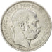 HUNGARY, Korona, 1893, Kormoczbanya, KM #484, VF(30-35), Silver, 4.92