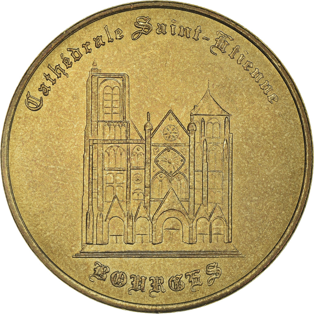 France, Token, Touristic token, Bourges - Cathédrale n°1, Arts & Culture