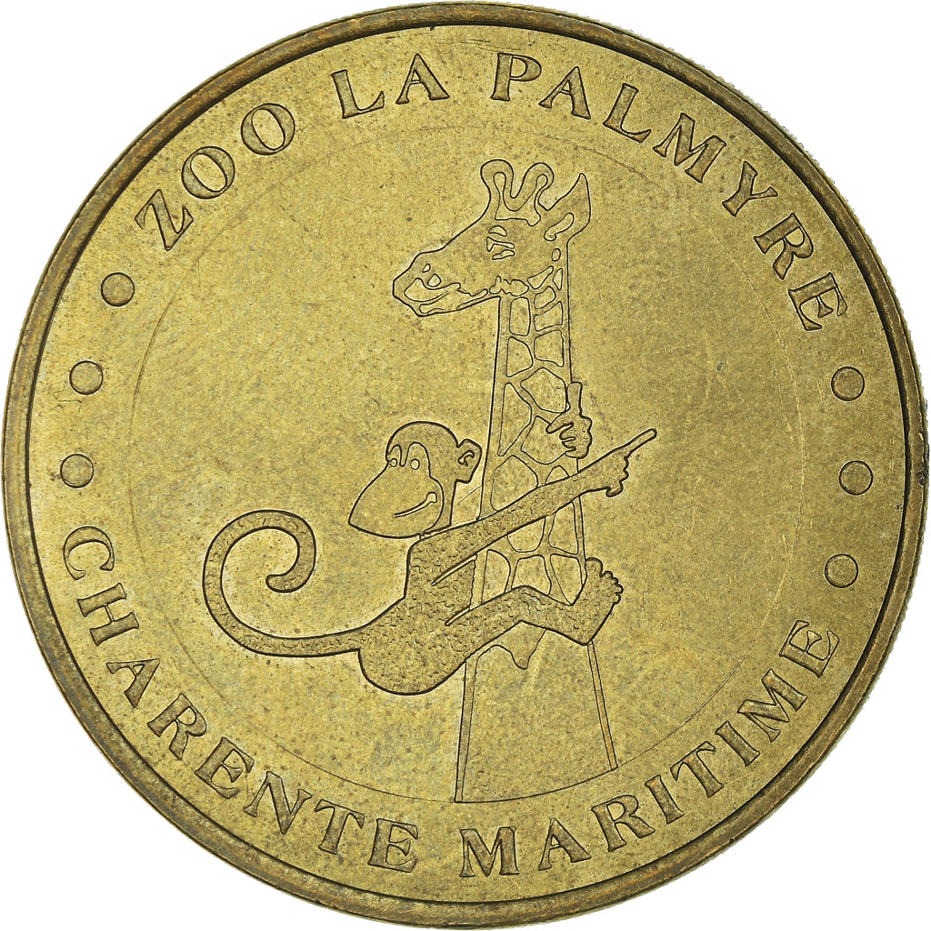 France, Jeton, La Palmyre - Zoo, 2000, SUP, Cupro-nickel Aluminium