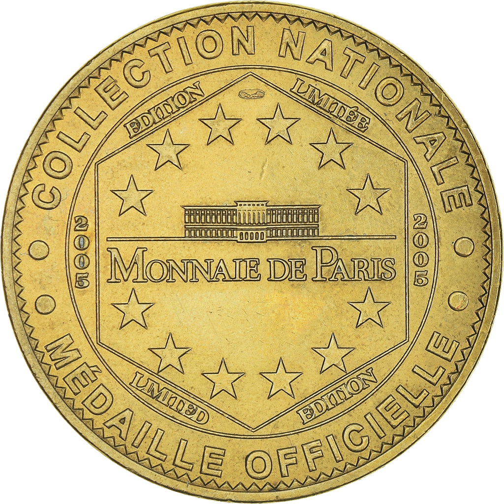 France, Token, Touristic token, Longues-sur-mer - La batterie allemande, 2005