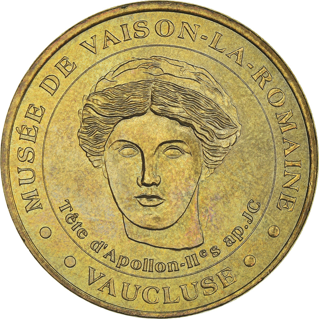 Francja, Token, Żeton turystyczny, Vaison-la-Romaine -  Musée n°1- Apollon