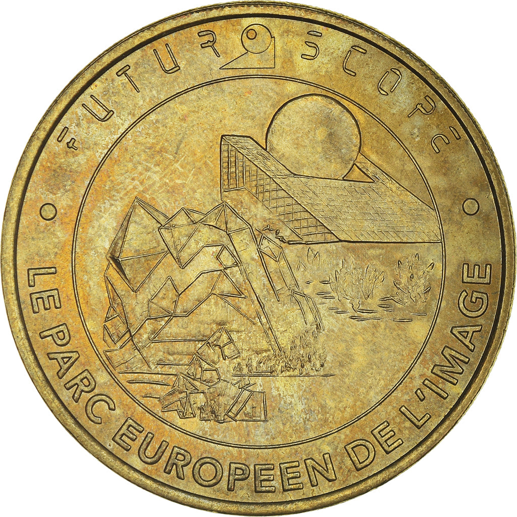 France, Jeton, Jaunay-Clan - Futuroscope, 1999, MDP, SUP, Cupro-nickel Aluminium