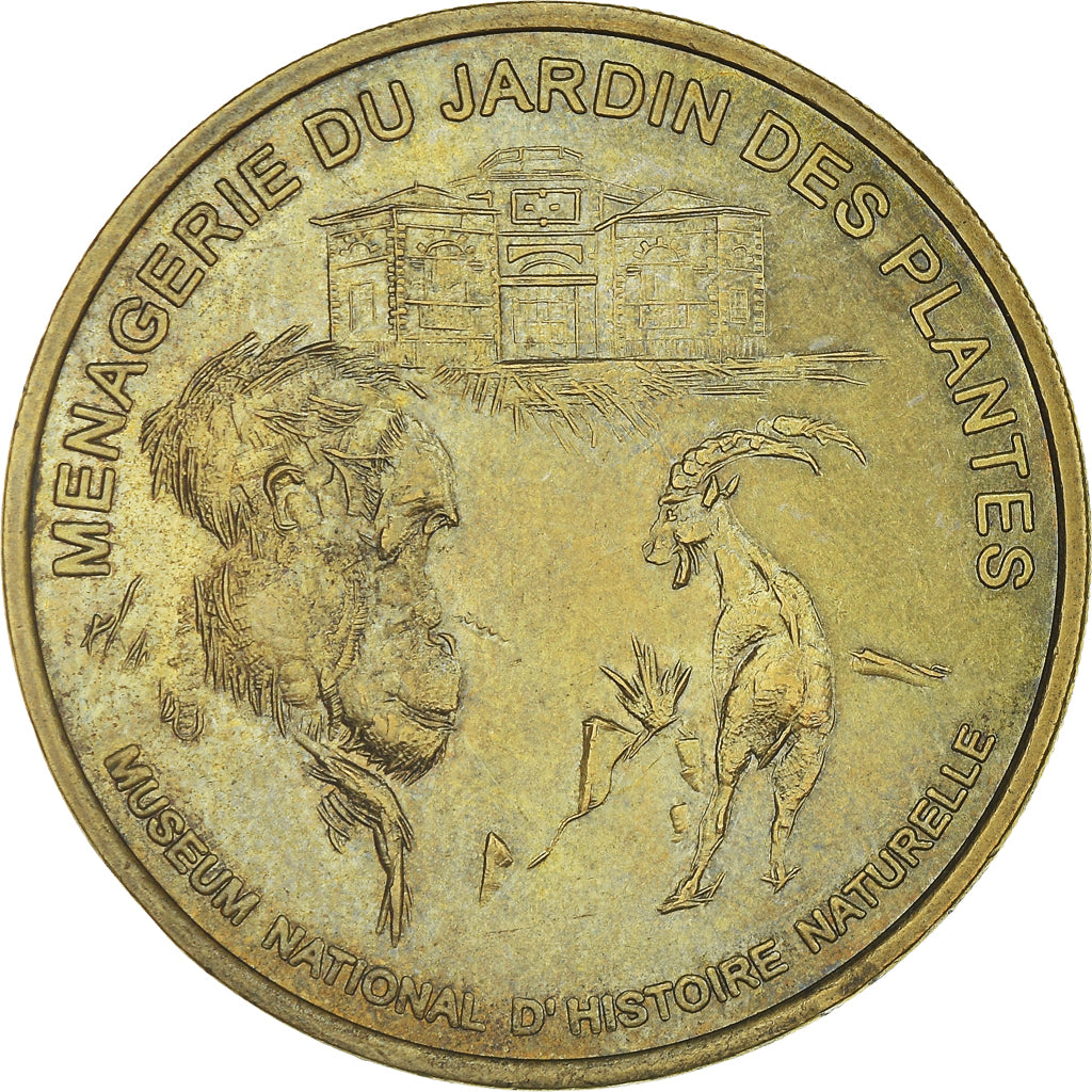 France, Jeton, Jeton Touristique, Paris - Jardin des Plantes, 1998, Monnaie de