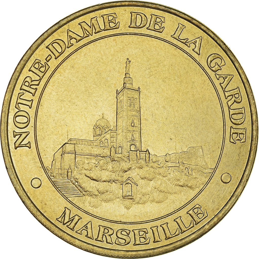 Francja, Token, 13/ Notre-Dame de la Garde, Marseille, 2000, MDP, EF(40-45)