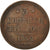 Moneda, Rusia, Nicholas I, 3 Kopeks, 1842, Ekaterinbourg, BC+, Cobre, KM:146.1
