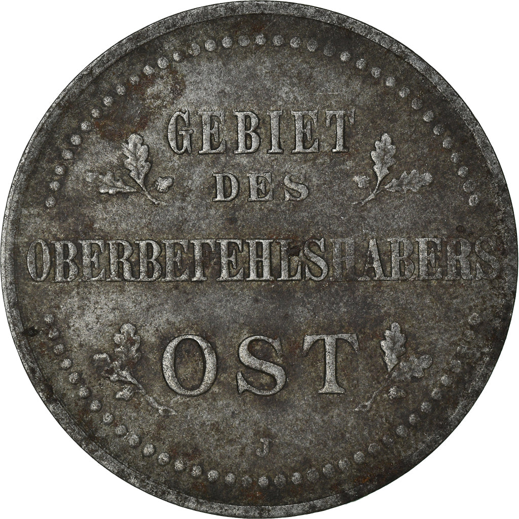 Monnaie, GERMANY - EMPIRE, Wilhelm II, Frappe militaire, 3 Kopeks, 1916, Berlin