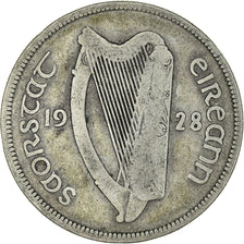 Coin, IRELAND REPUBLIC, Florin, 1928, VF(20-25), Silver, KM:7