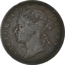 Coin, Straits Settlements, Victoria, Cent, 1874, Paris, VF(30-35), Copper, KM:9