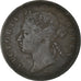 Moneta, Insediamenti dello Stretto, Victoria, Cent, 1874, Paris, MB+, Rame, KM:9