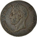 Coin, Monaco, Honore V, 5 Centimes, Cinq, 1837, Monaco, VF(30-35), Cast Brass