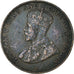 Coin, Hong Kong, George V, Cent, 1934, EF(40-45), Bronze, KM:17