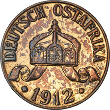 Moneda, África oriental alemana, Wihelm II, Heller, 1912, Hamburg, MBC+