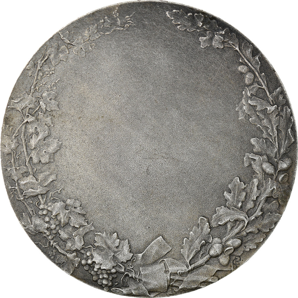 França, Medal, Société des agriculteurs de France, Pillet, AU(55-58), Prata