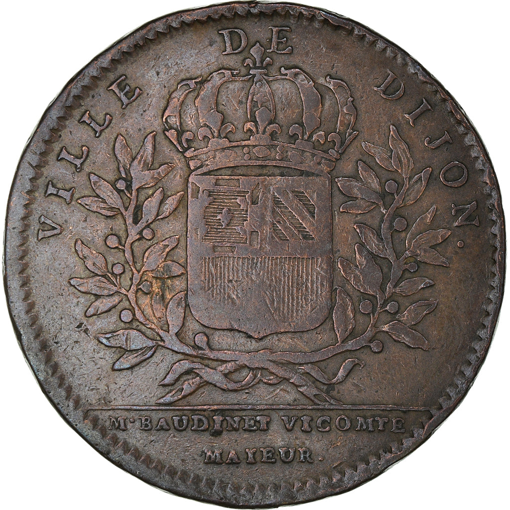 Francia, Token, Royal, 1727, EBC, Cobre
