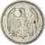 Moneta, GERMANIA, REPUBBLICA DI WEIMAR, Mark, 1924, Stuttgart, MB+, Argento